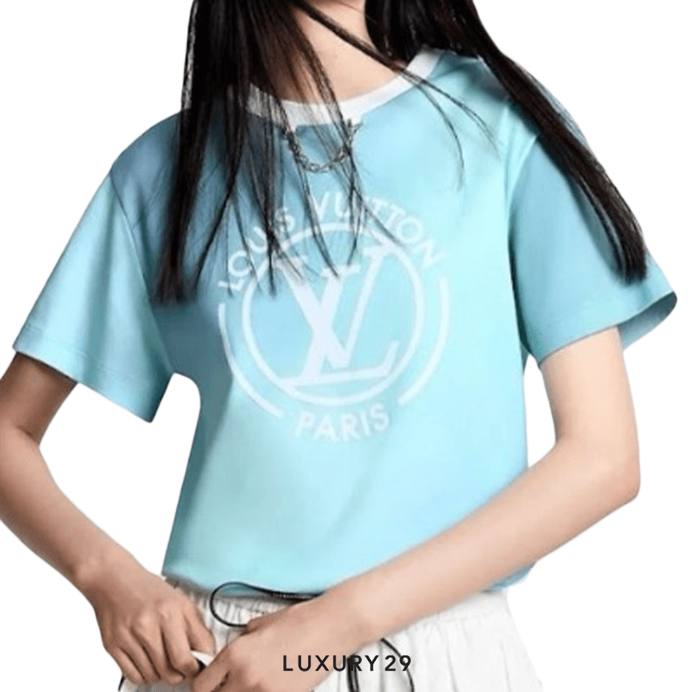 Louis Vuitton LV Gradient T-shirt Blue(XS, Blue)