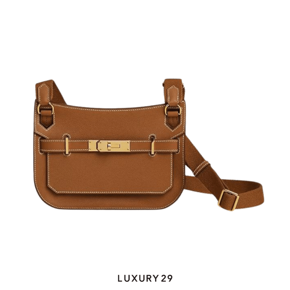 Hermes Jypsiere Mini Bag(Mini, Brown)