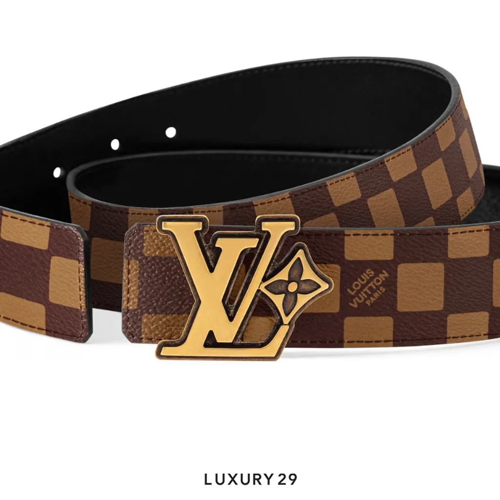 LOUIS VUITTON  73cm-85cm　フルール　フラワーベルト LV Flowergram 30mm Reversible Belt Monogram - Women