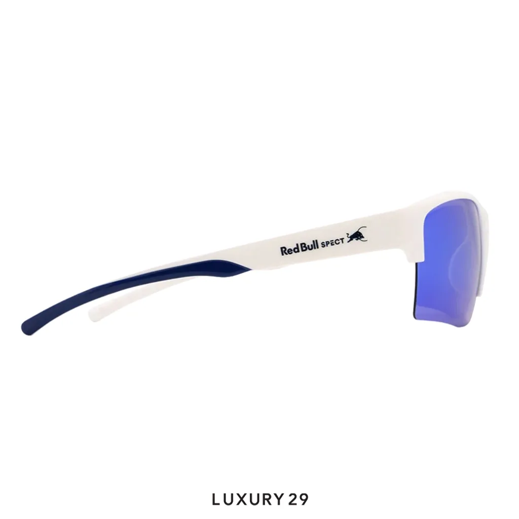 Red Bull Spect Sunglasses Chain-04P smoke with blue mirror(Free Size, Blue)