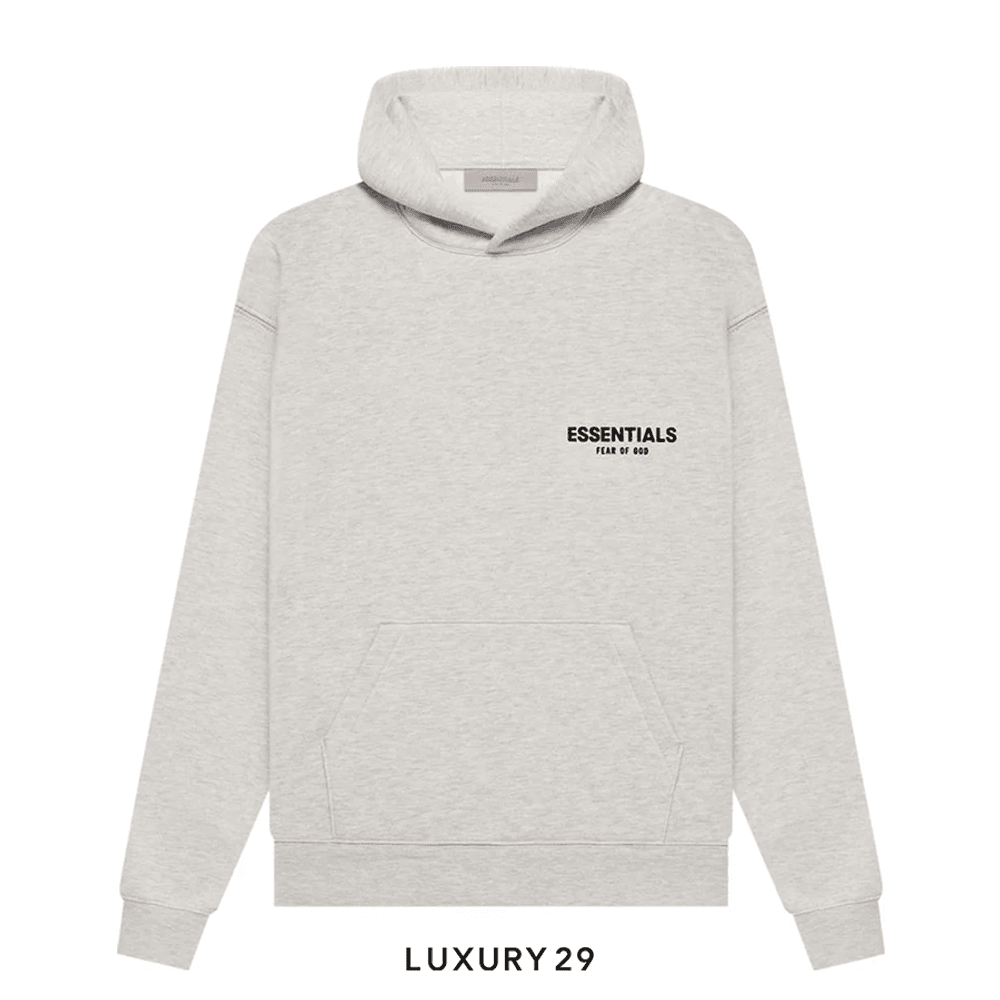 Essentials Fear Of God Hoodie Light Oatmeal (FW22)