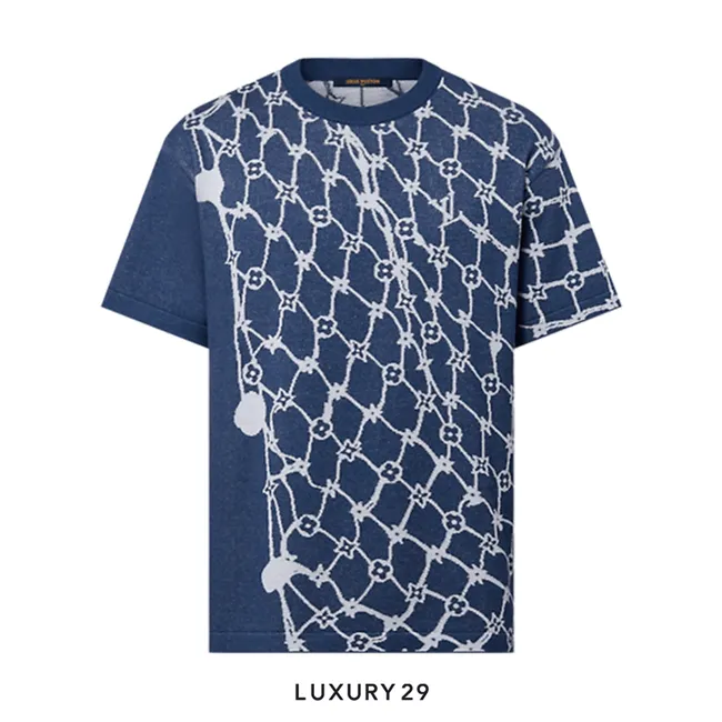 Louis Vuitton LV Cotton Short-Sleeved Crewneck
