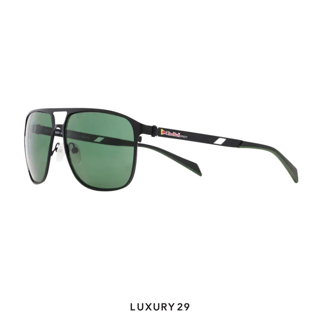 Red Bull Spect Sunglasses REDMS107-02P AERO SPIN Concept mono green(Free Size, Green)