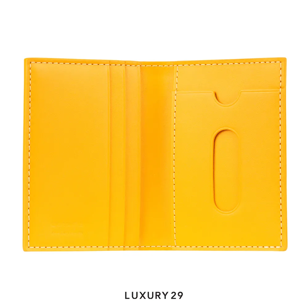 Goyard Saint-Marc Card Wallet Yellow(Small, Yellow)