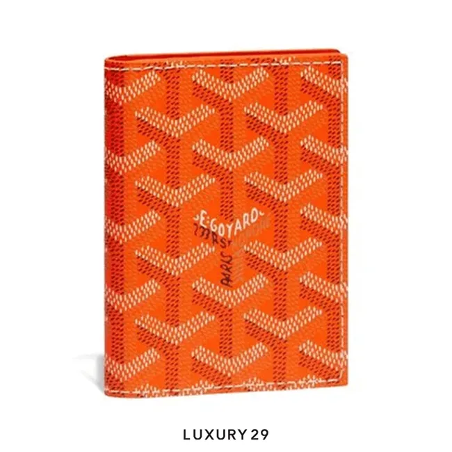 Goyard Saint-Marc Card Wallet Orange