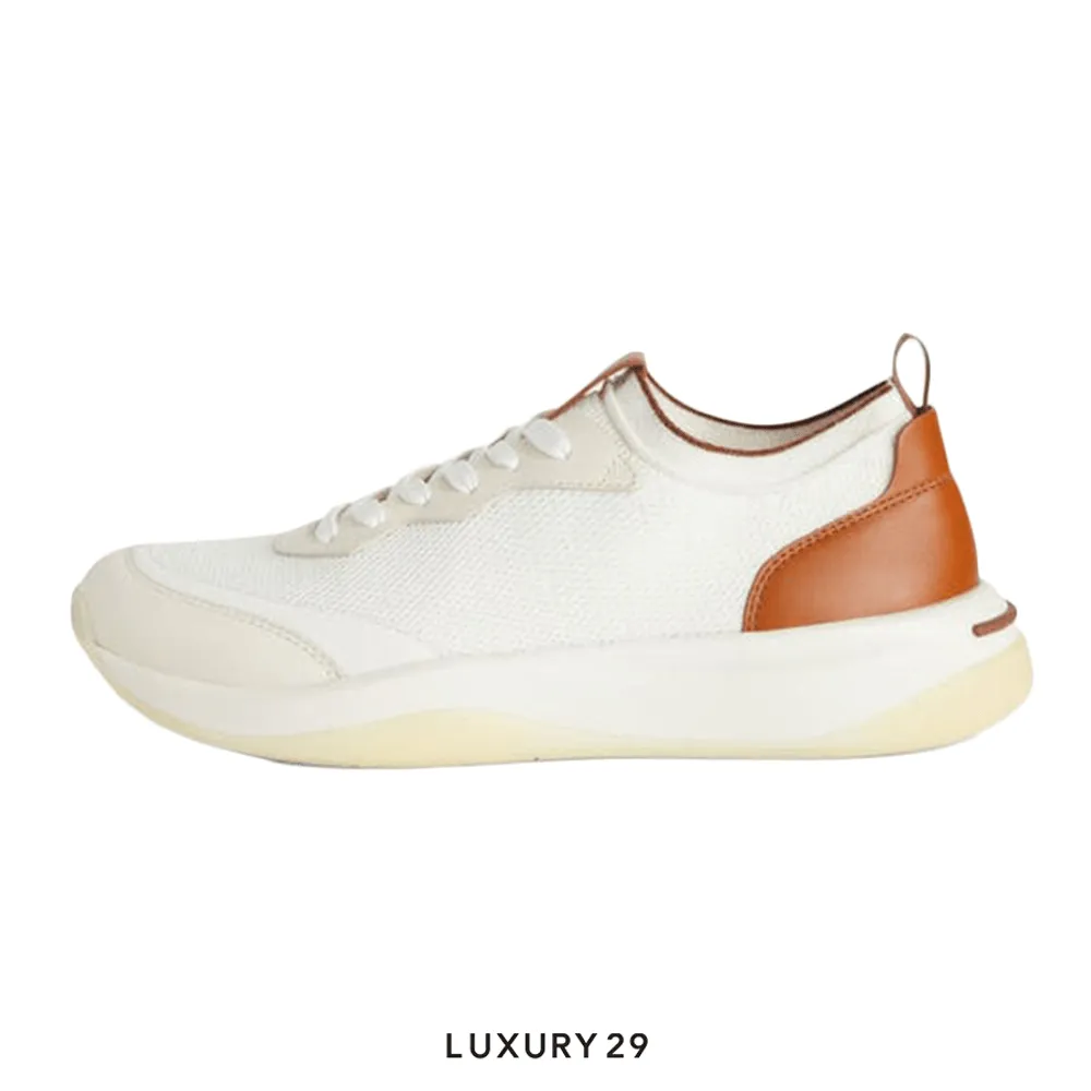 Loro Piana 410 LP Walk Wish Sneakers Virgin Wool - Storm System White(M)(45, White)