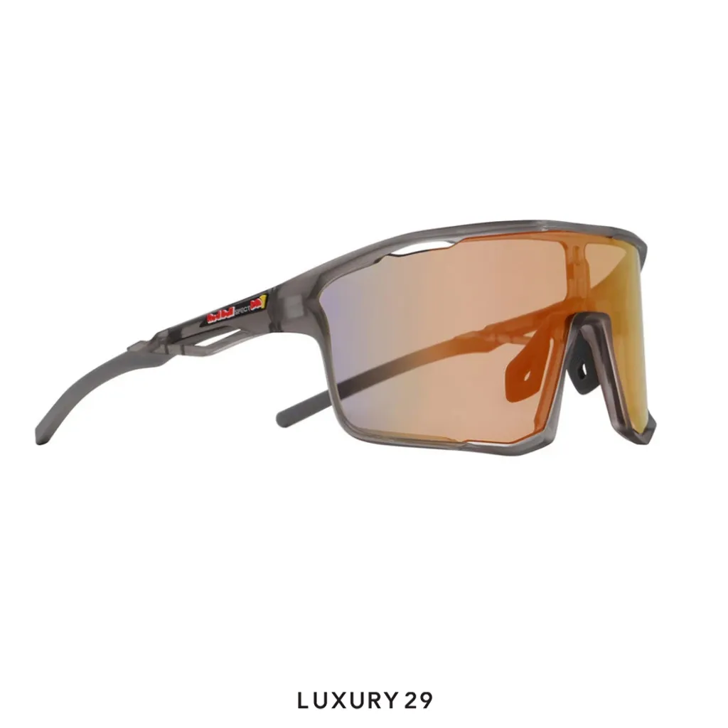 Red Bull Spect Sunglasses Rumble-001IBX brown photochromic with red mirror(Free Size, Orange)