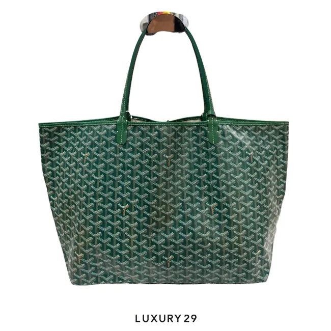 Goyard Saint Louis GM Bag Green