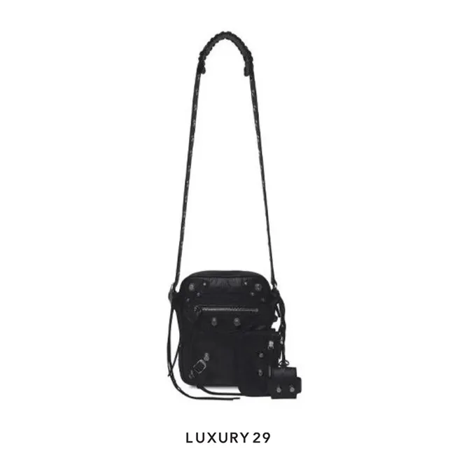 Balenciaga Le Cagole Crossbody Bag Black