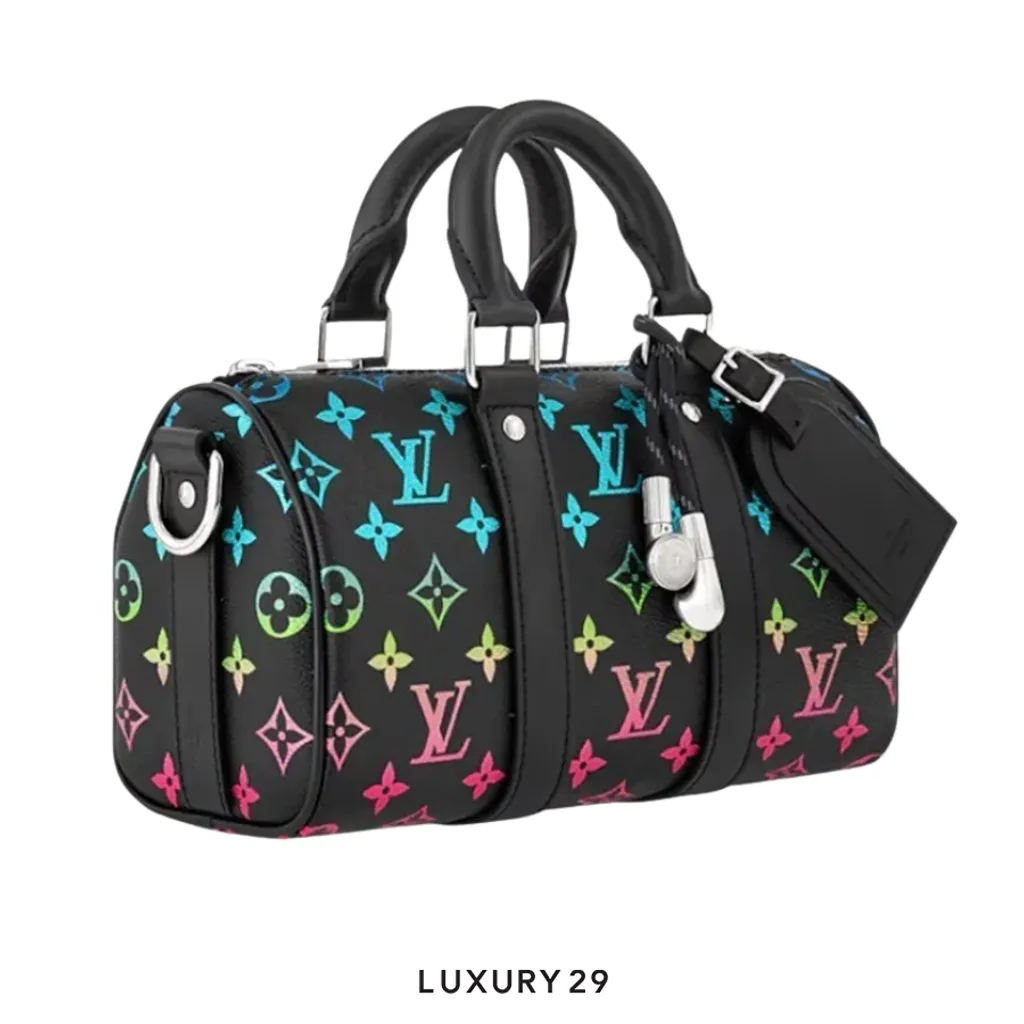 Louis Vuitton LV Bandouliere 25 Bag Black(Small, Black)