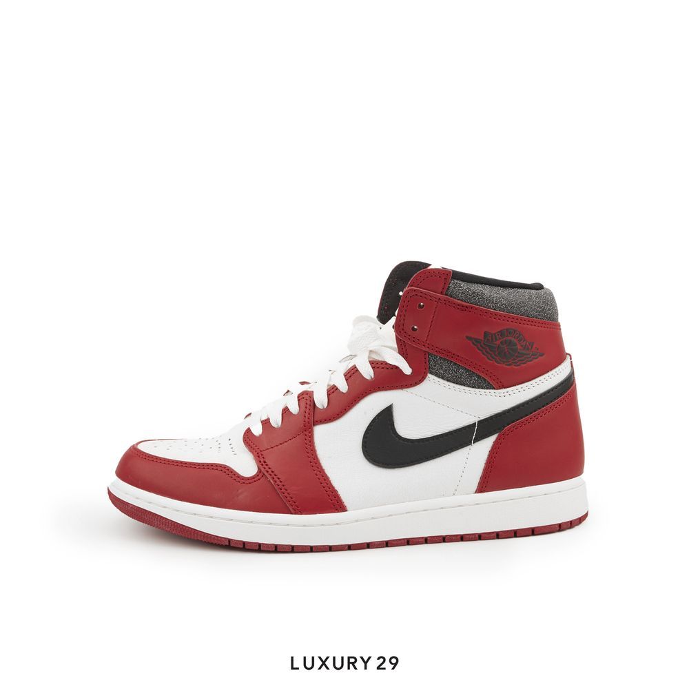 Nike Jordan 1 Retro High OG Chicago Lost and Found(45, Red)