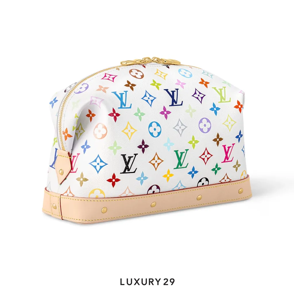 Louis Vuitton LV x TM GM Cosmetic Pouch Monogram coated canvas Multicoloured(Small, Multicolour)