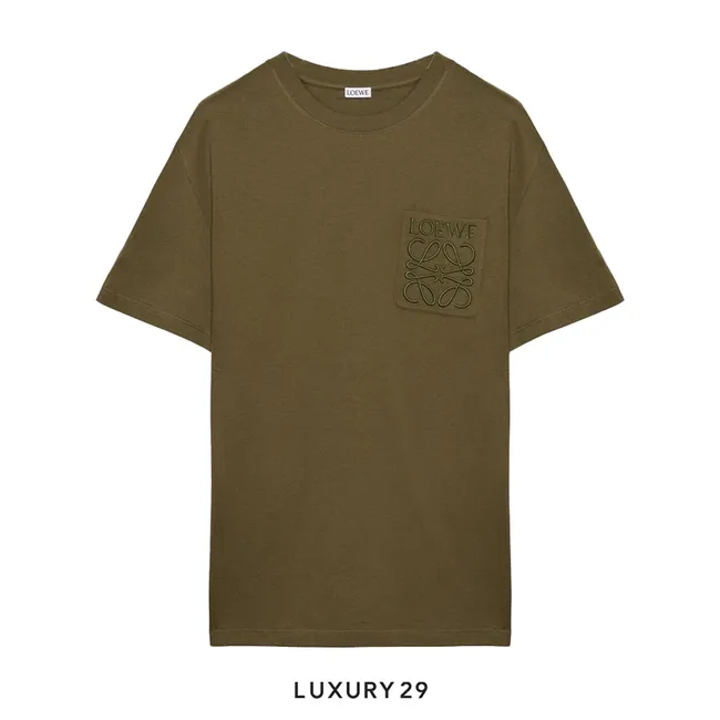 Loewe Relaxed Fit T-Shirt Khaki Green
