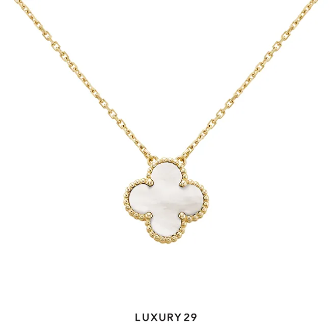Van Cleef & Arpels Vintage Alhamvra Pendant 18K Yellow Gold, Mother-of-Pearl