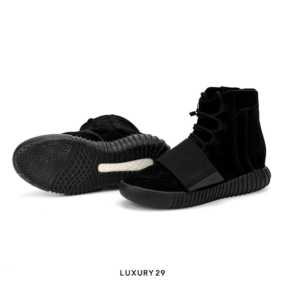 Adidas Yeezy Boost 750 Triple Black(38.5, Black)
