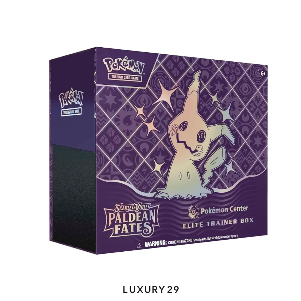Pokemon TCG: Scarlet & Violet-Paldean Fates Pokémon Center Elite Trainer Box (EN)(Small, Multicolour)