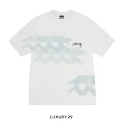 STUSSY ROLLERS TEE WHITE