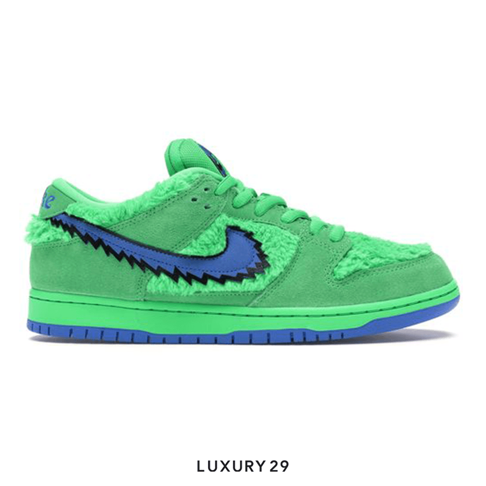 Nike SB Dunk Low Grateful Dead Bears Green(42.5, Green)