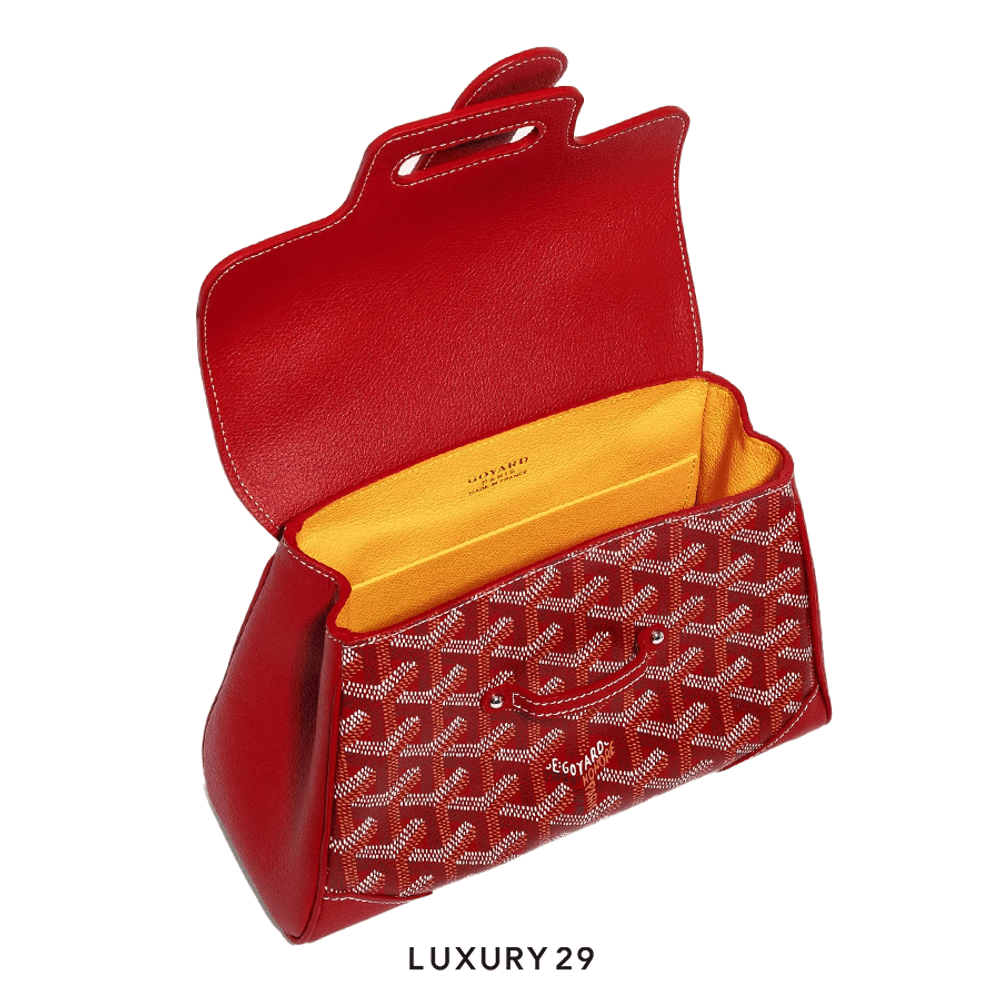 Goyard Saigon Souple Mini Bag Red(Mini, Red)