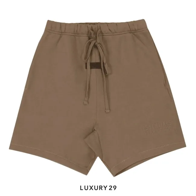Essentials Fear Of God Sweatshorts Wood