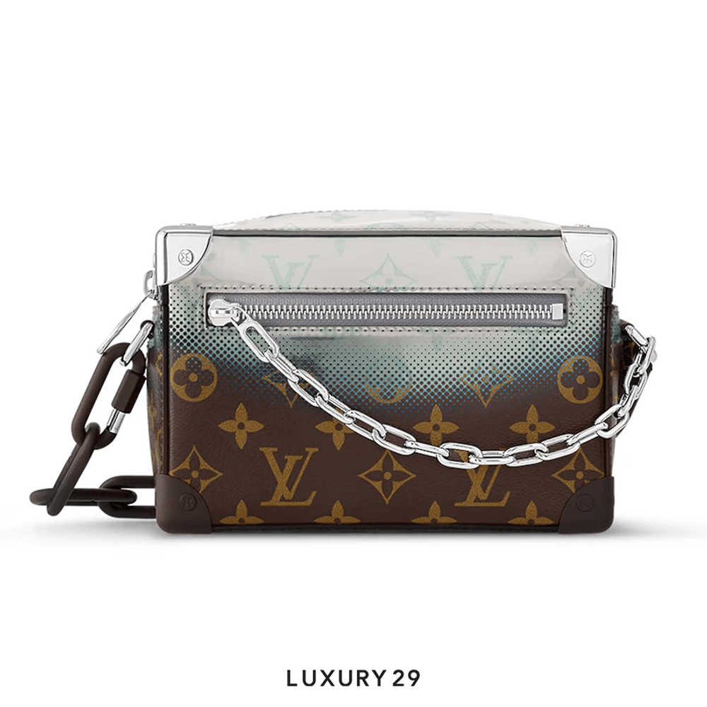 Louis Vuitton LV Mini Soft Trunk Bag Metallic Nebula Coated