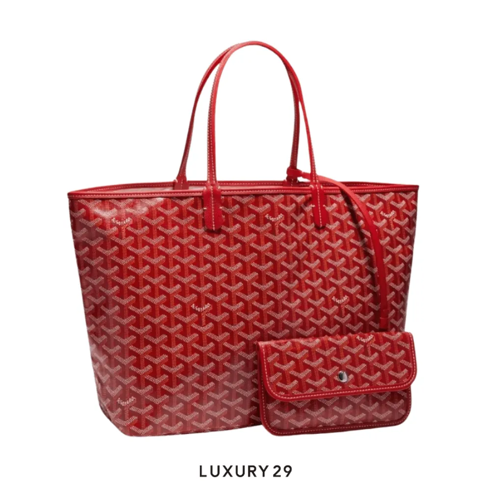 Goyard Saint Louis PM Bag Red(Small, Red)