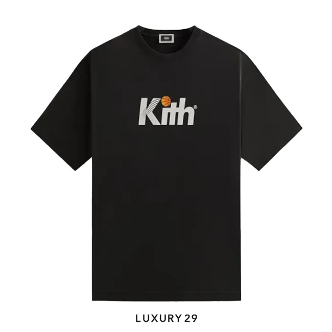 Kith Transit Logo Tee Black