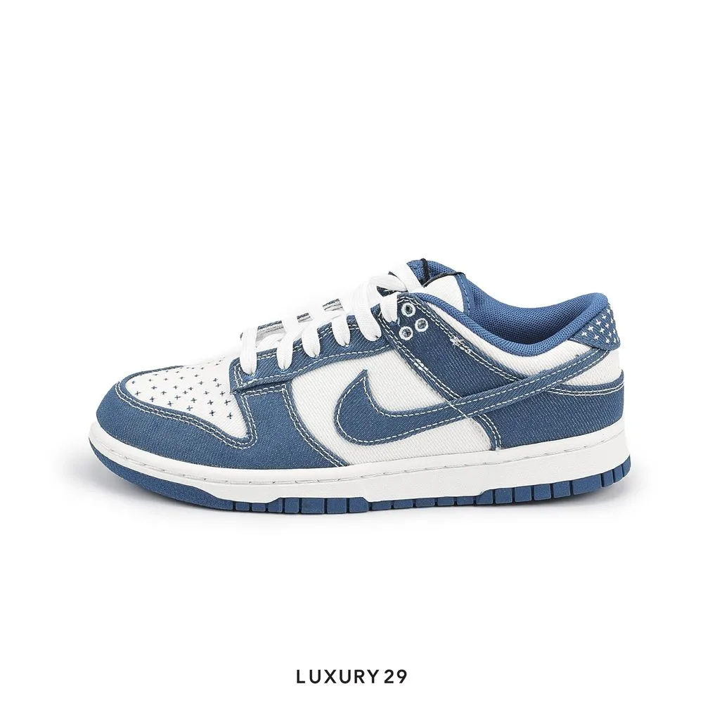 Nike Dunk Low Industrial Blue Sashiko(41, Blue)