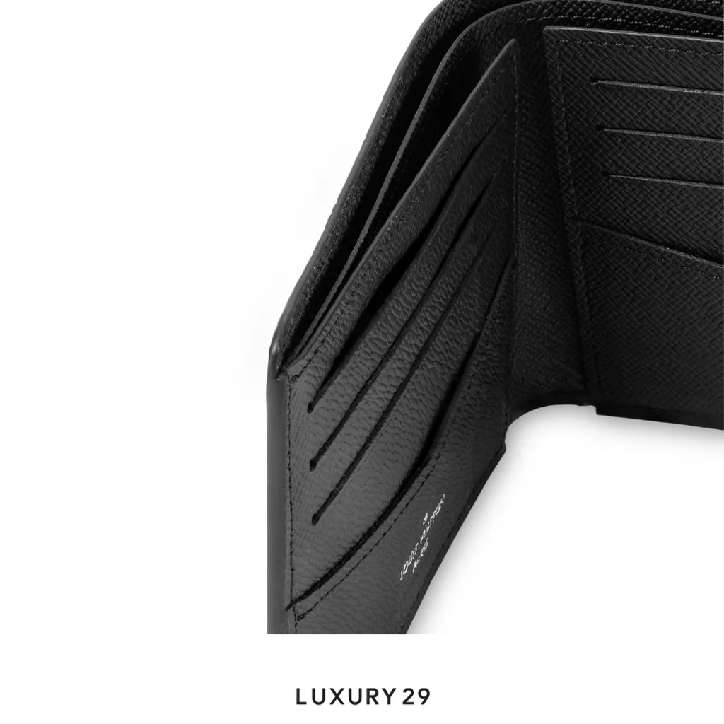 Louis Vuitton Slender Wallet Eclipse(Small, Black)