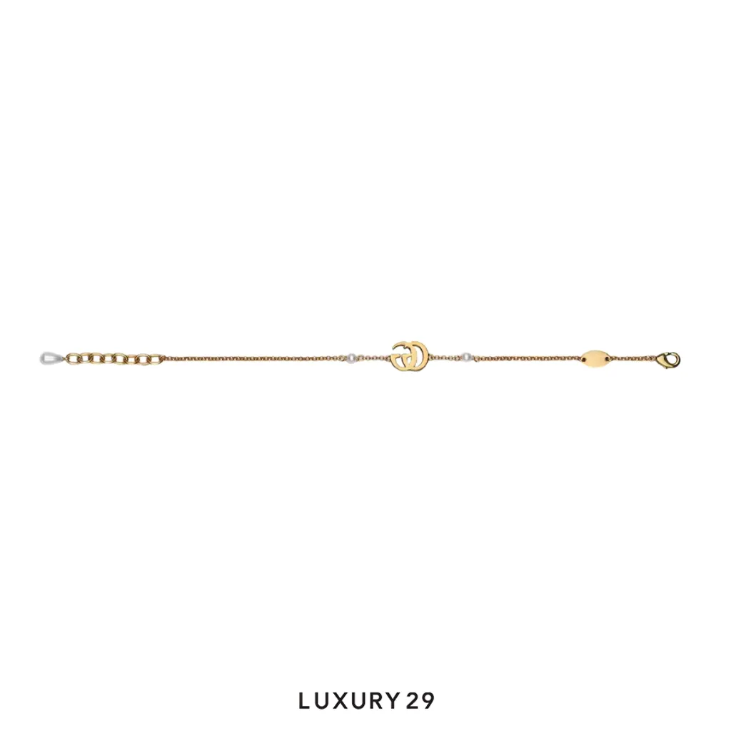 Gucci GG Marmont chain bracelet with charm Gold(Free Size, Gold)