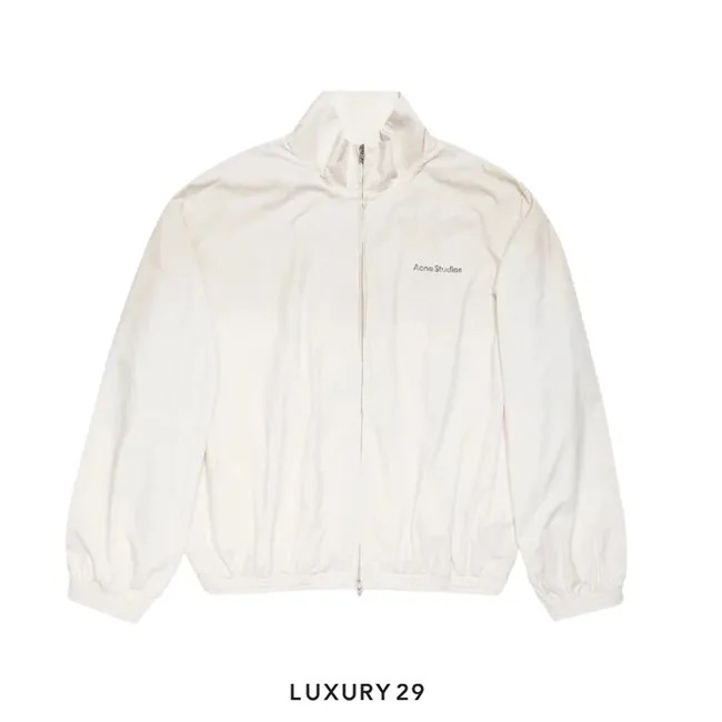 Acne studios Washed logo jacket Dusty white