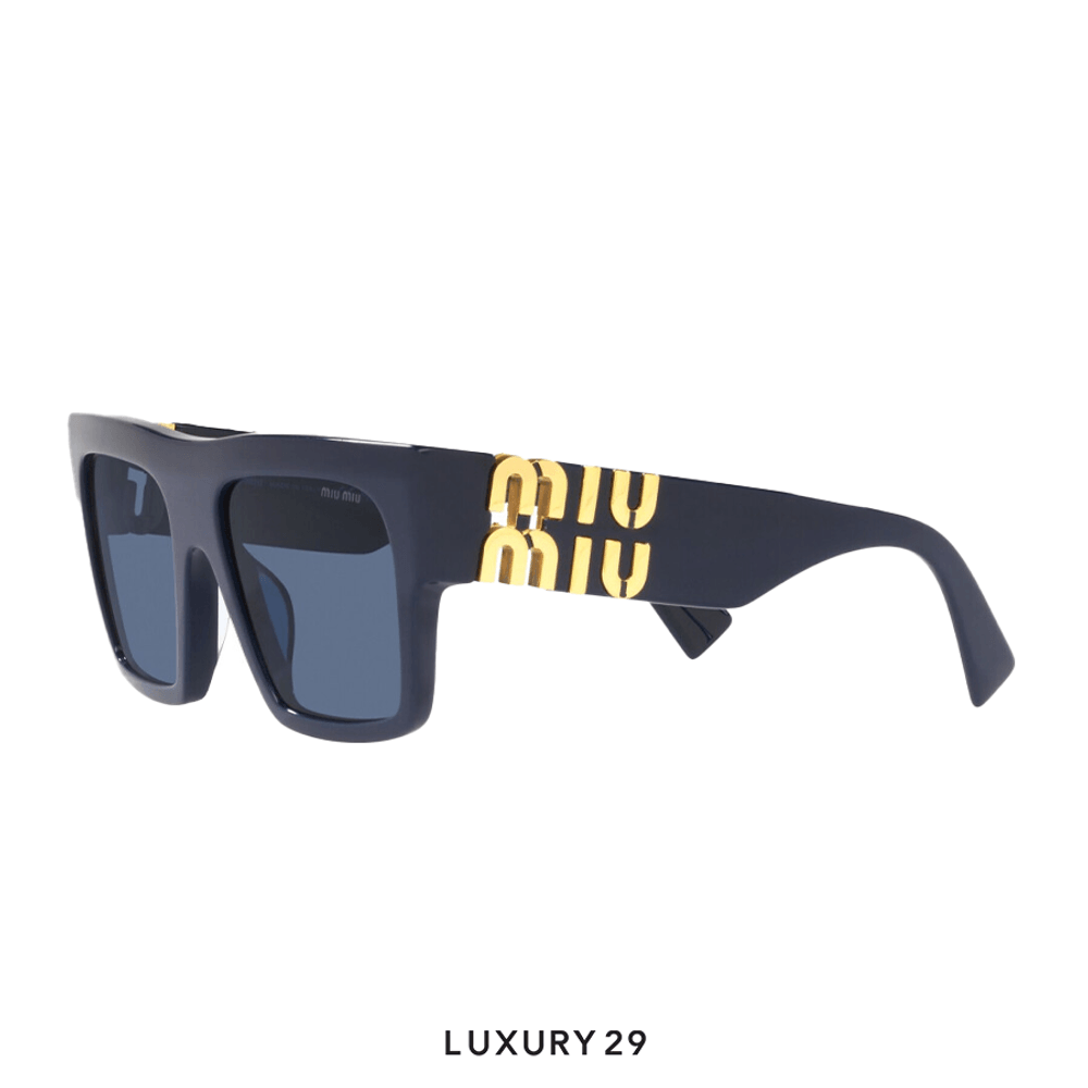 Miu Miu Gradient Women's 55 mm Navy Blue(Free Size, Blue)