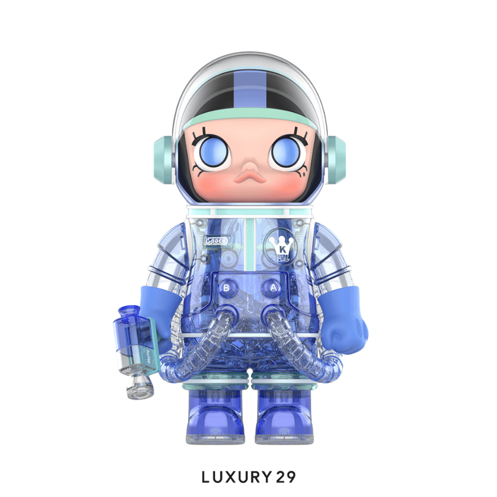 POP MART MEGA COLLECTION 400% SPACE MOLLY Soft Drink Series