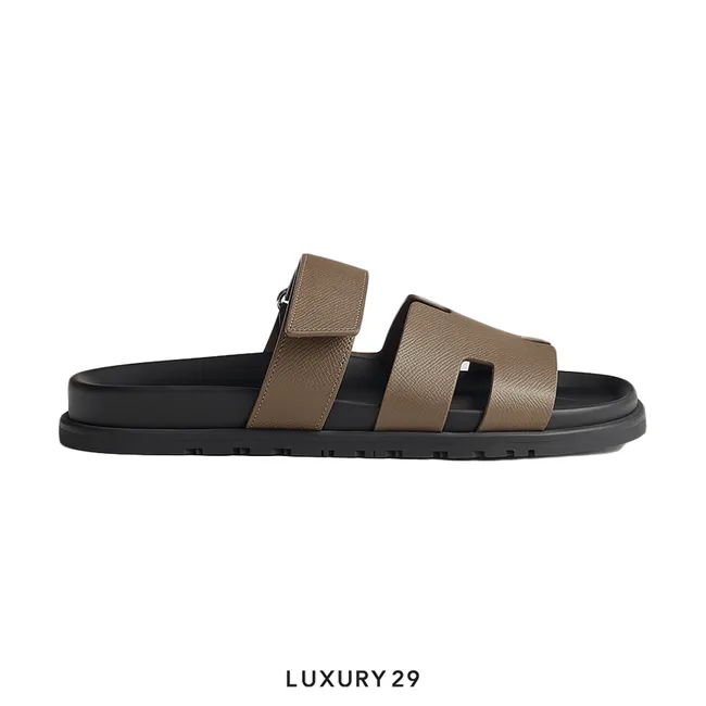 Hermes Chypre sandal Etoupe
