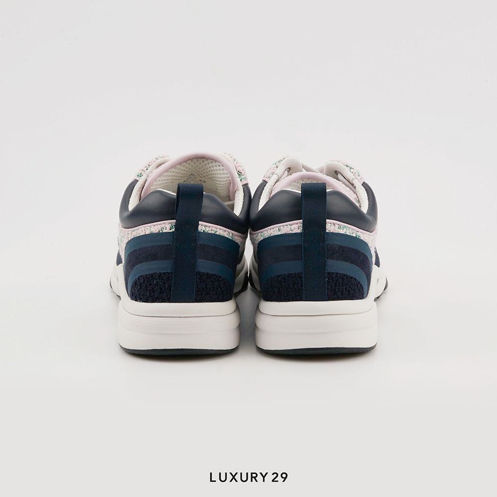 Chanel Sneakers Navy and Pink(42, Blue)