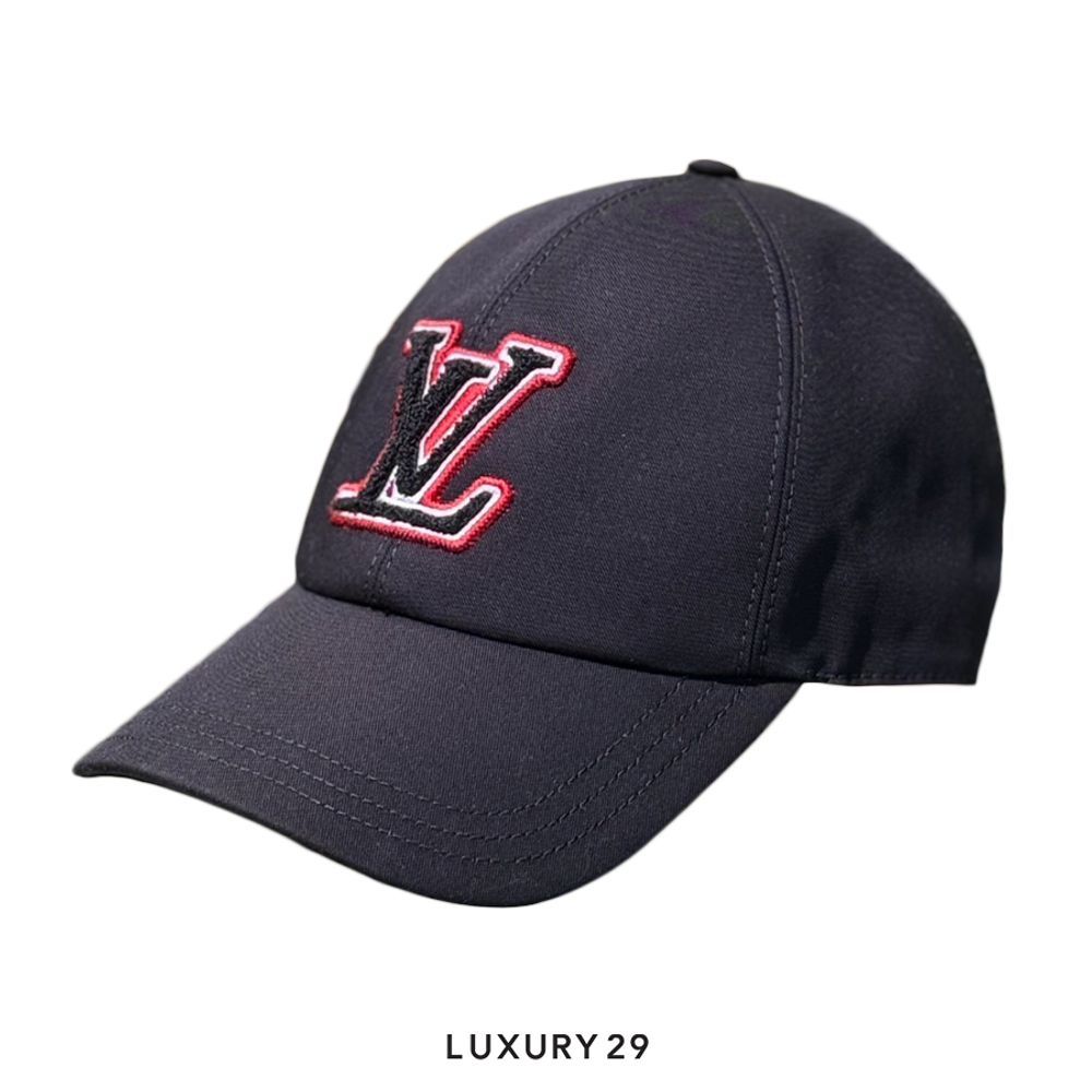 Louis Vuitton LV Signature Cap Black(Free Size, Black)