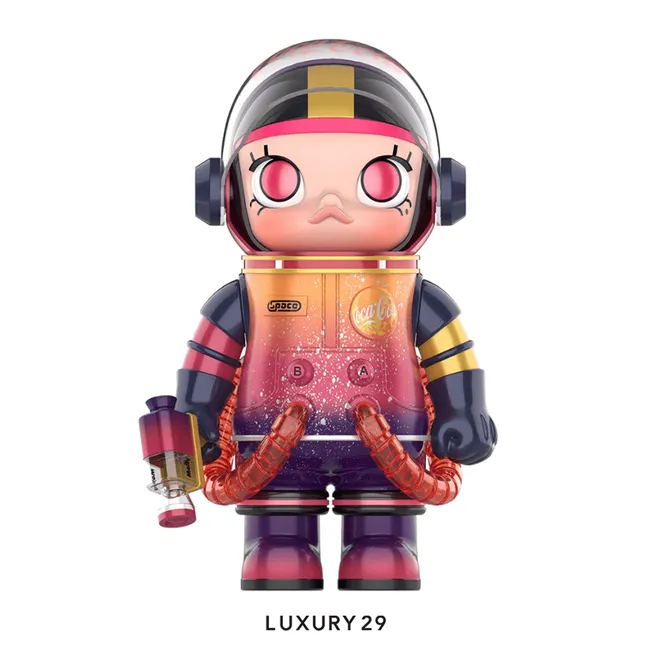 POP MART MEGA COLLECTION 1000% SPACE MOLLY Coca-Cola
