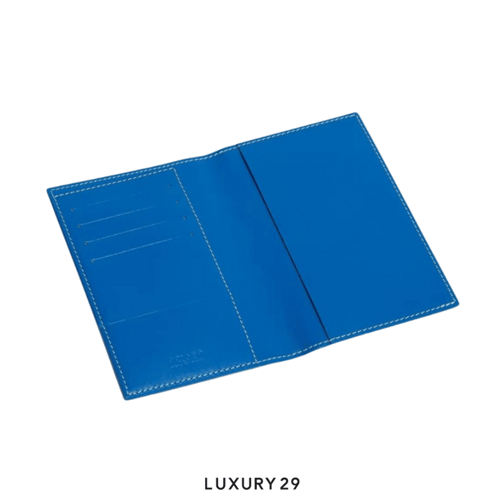 Goyard Grenelle Passport Cover Sky Blue(Small, Blue)