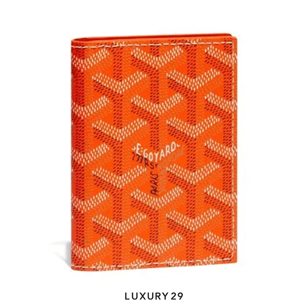Goyard Saint-Marc Card Wallet Orange(Small, Orange)