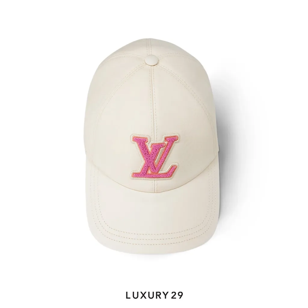 Louis Vuitton LV Signature Cap(Free Size, White)