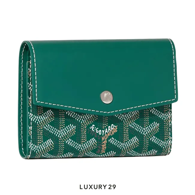Goyard Saint-Gabriel wallet Green