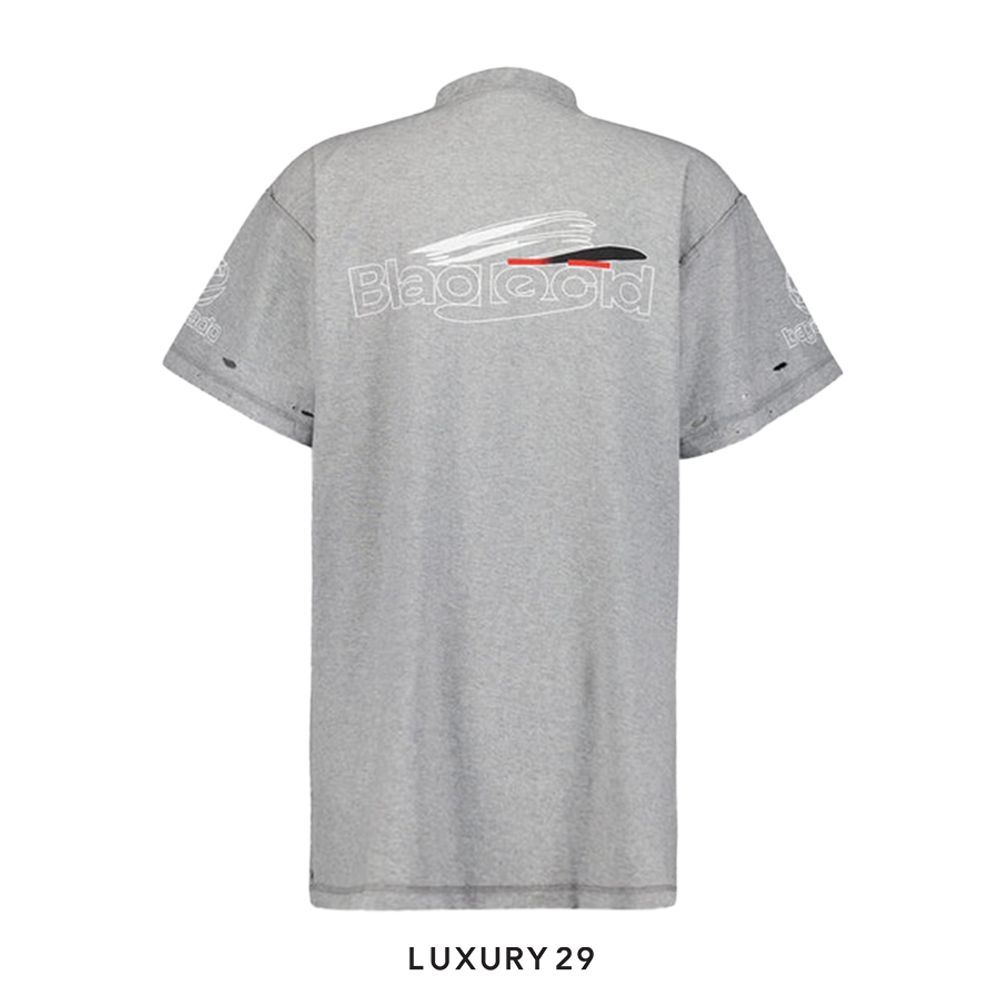 Balenciaga AI-Generated Logo T-Shirt Grey(XS, Grey)