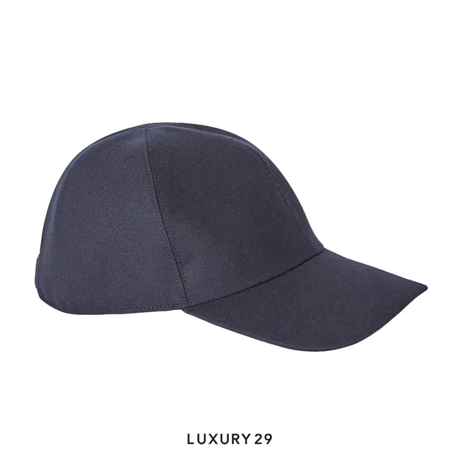Loro Piana The Gift of Kings Baseball Cap Navy Blue