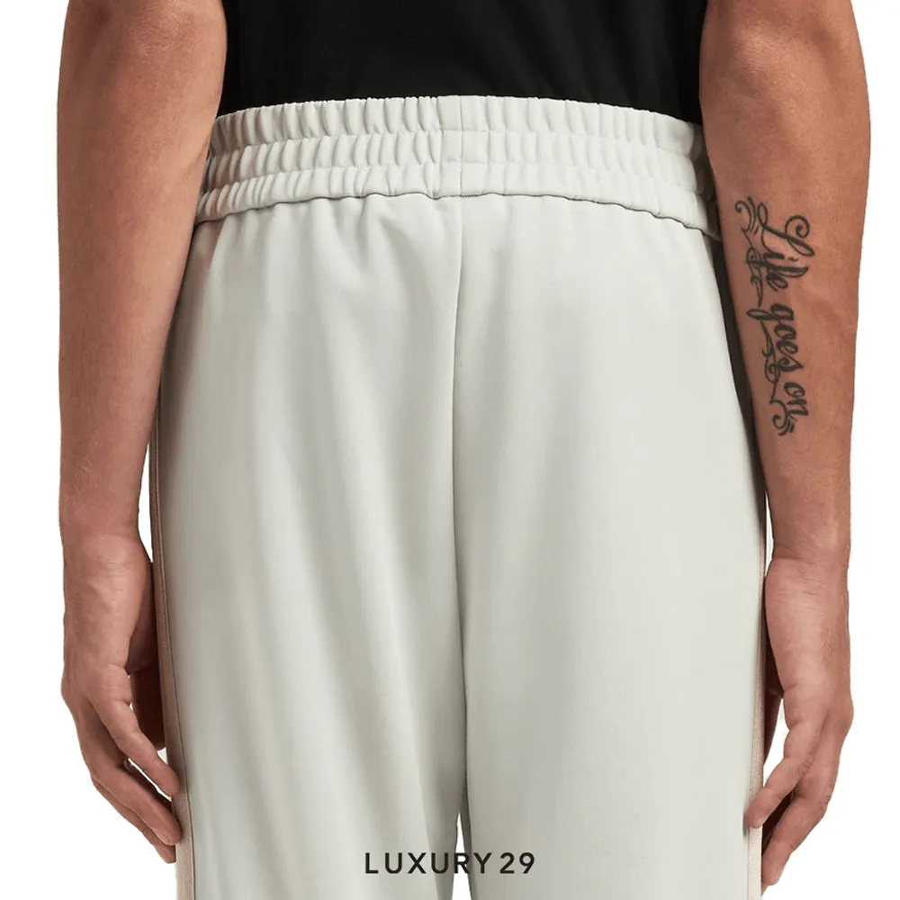 Palm Angels Monogram Track Pants Light Grey Black(M, Grey)