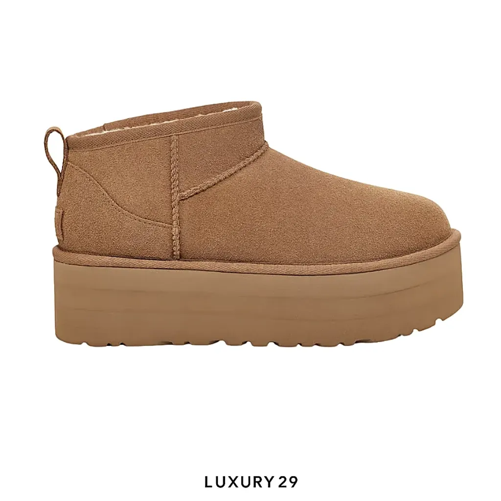 UGG Classic Ultra Mini Platform Chestnut(39, Brown)