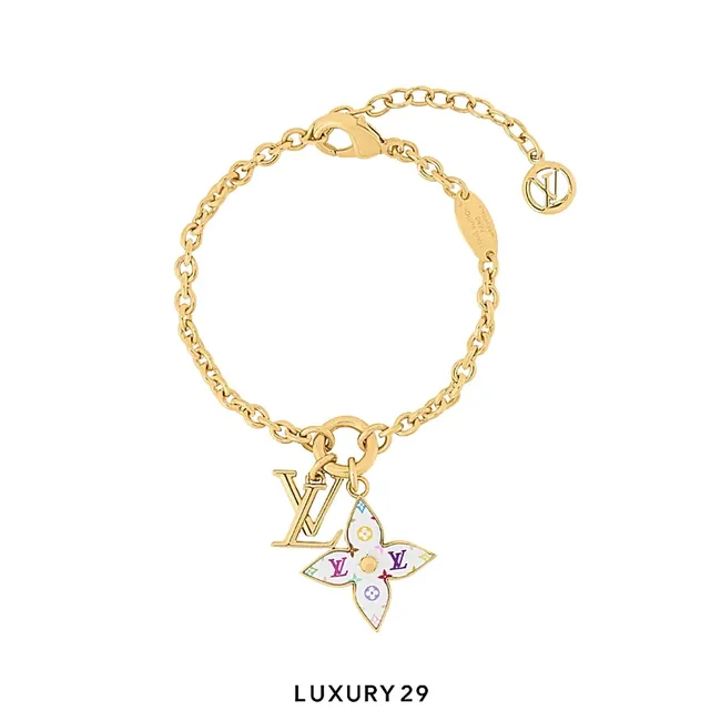 Louis Vuitton LV x TM - Monogram Multicolor Bracelet Gold Metal