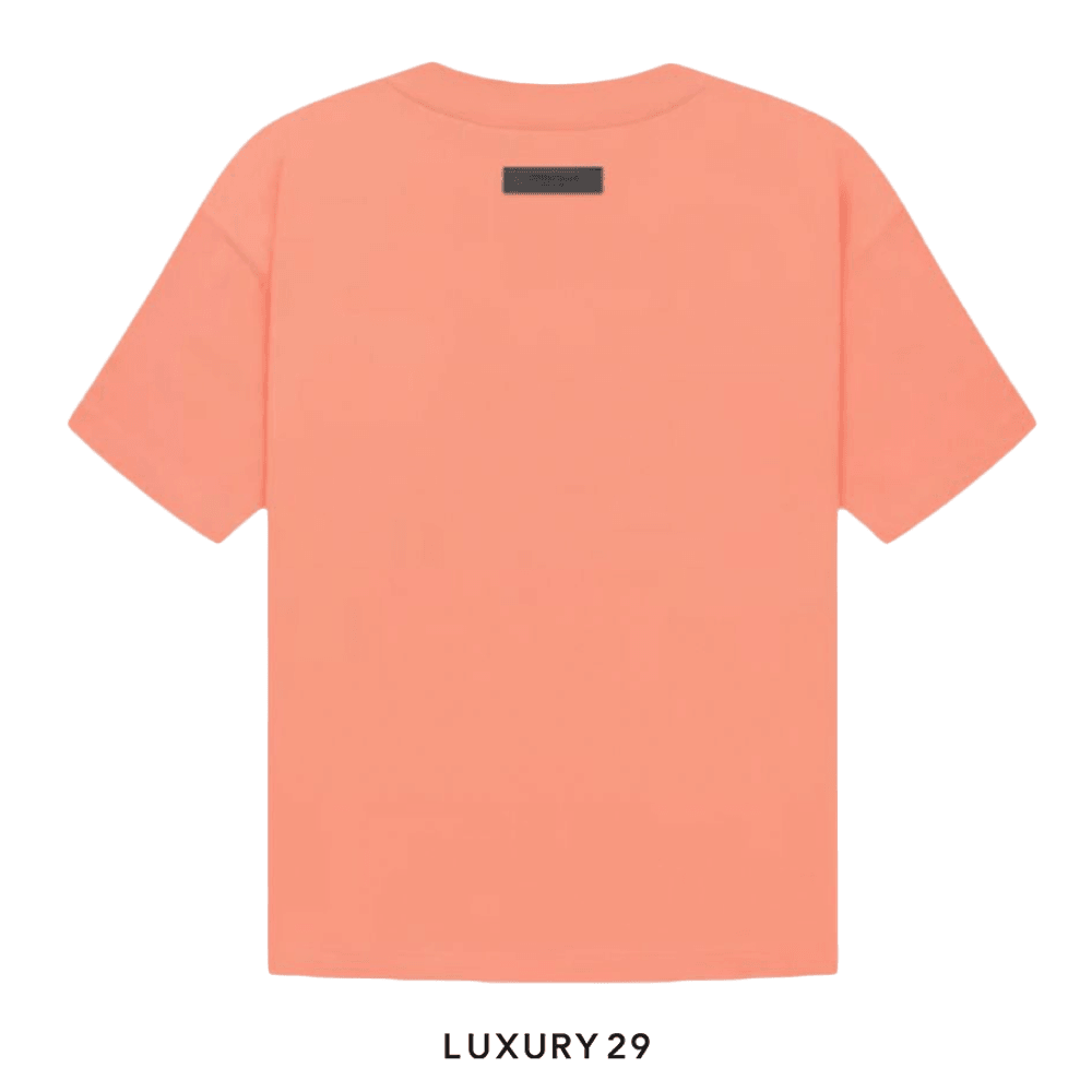 Essentials Fear Of God T-Shirt Coral(2XS, Orange)
