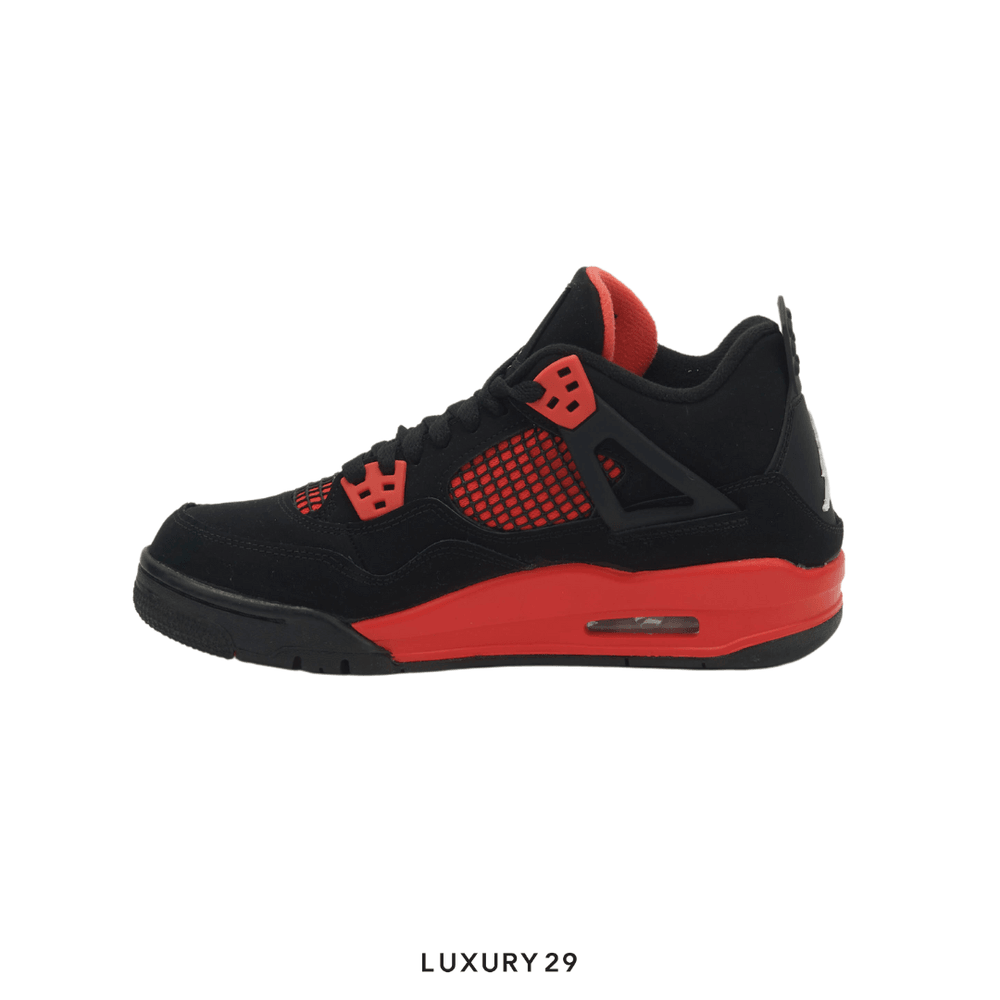 Nike Jordan 4 Retro Red Thunder(42.5, Red)
