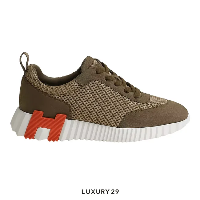 Hermes Bouncing Sneaker Vert toundra (M)