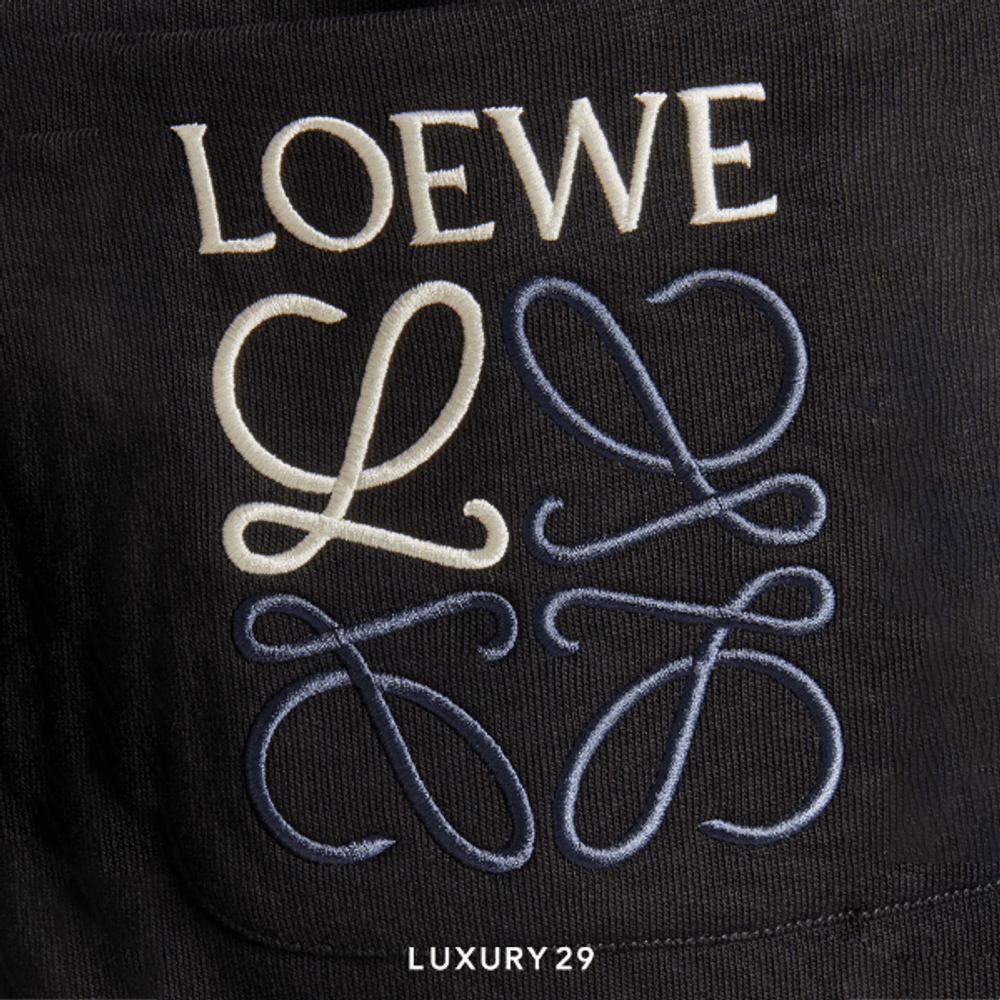 Loewe Anagram Sweat Pant Black(M, Black)
